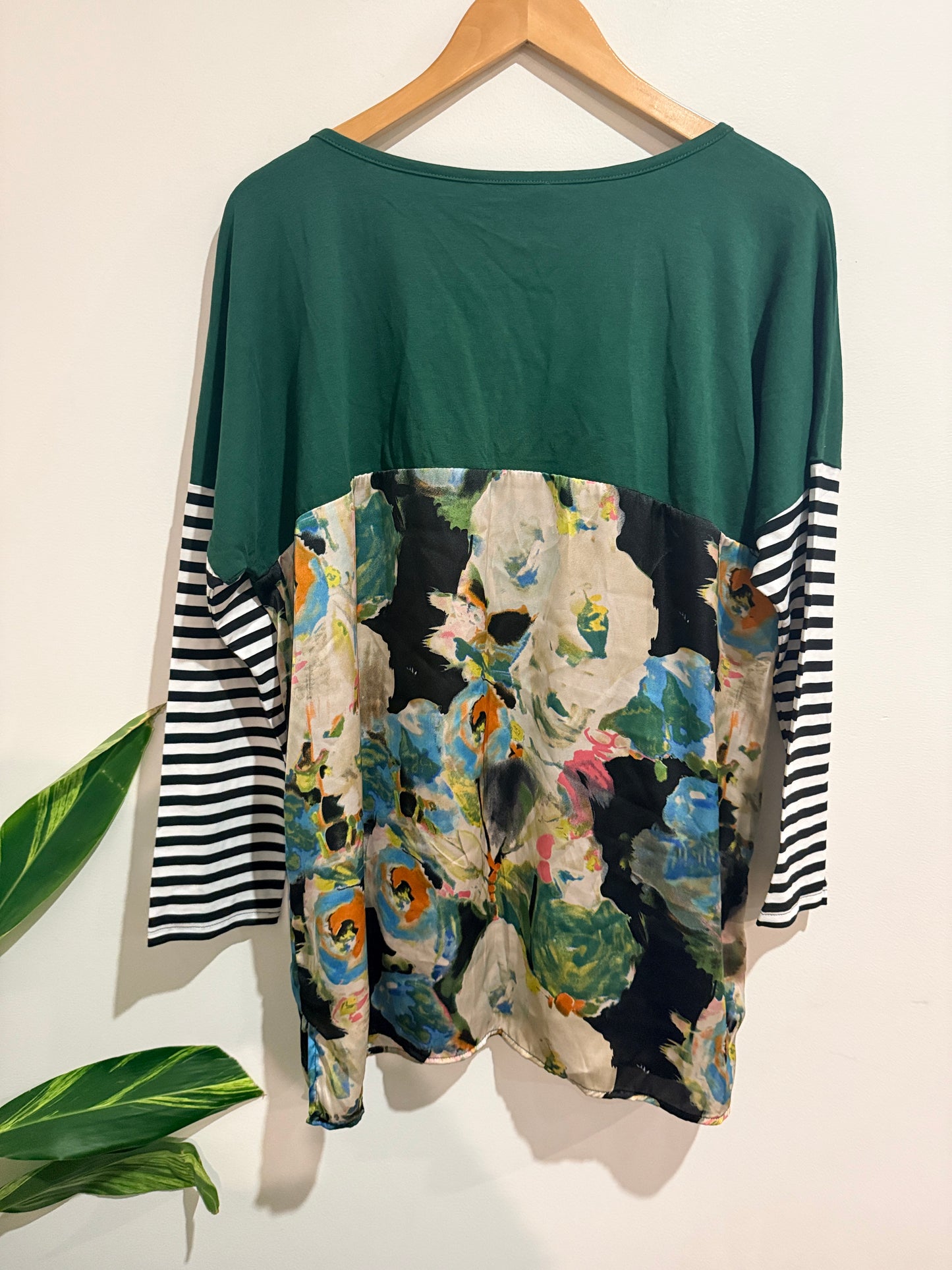 Stella Royal Cassie Spliced Top Size 1