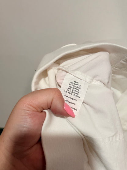 Capture White Cargo Shorts Size 18