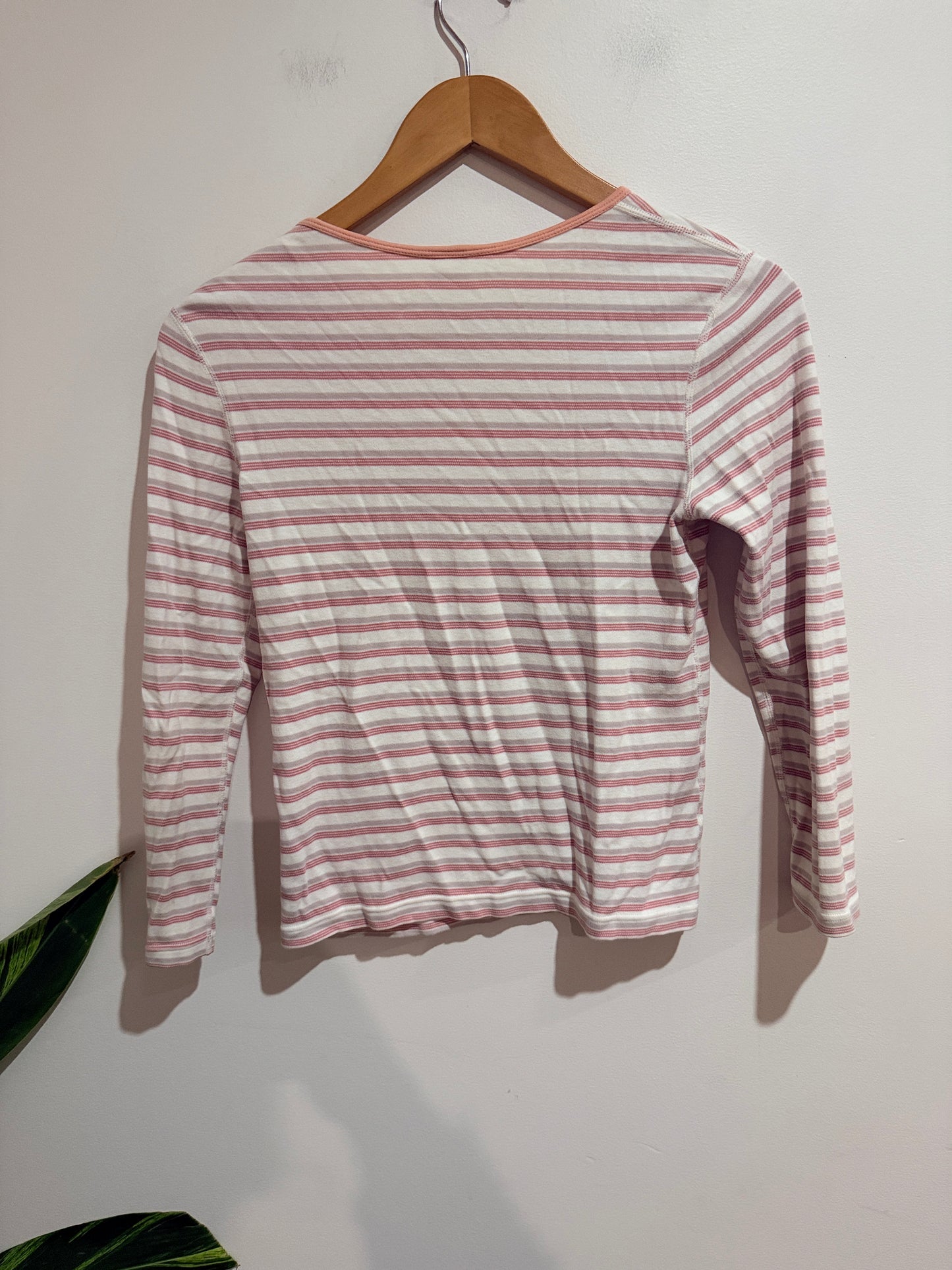 Gulanju Striped Long-sleeve T-shirt Size 140 | U/Arm to U/Arm 40cm
