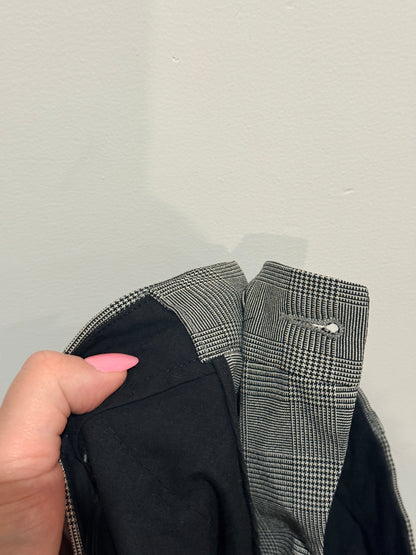 H & M Checkered Plaid Trousers Size 32