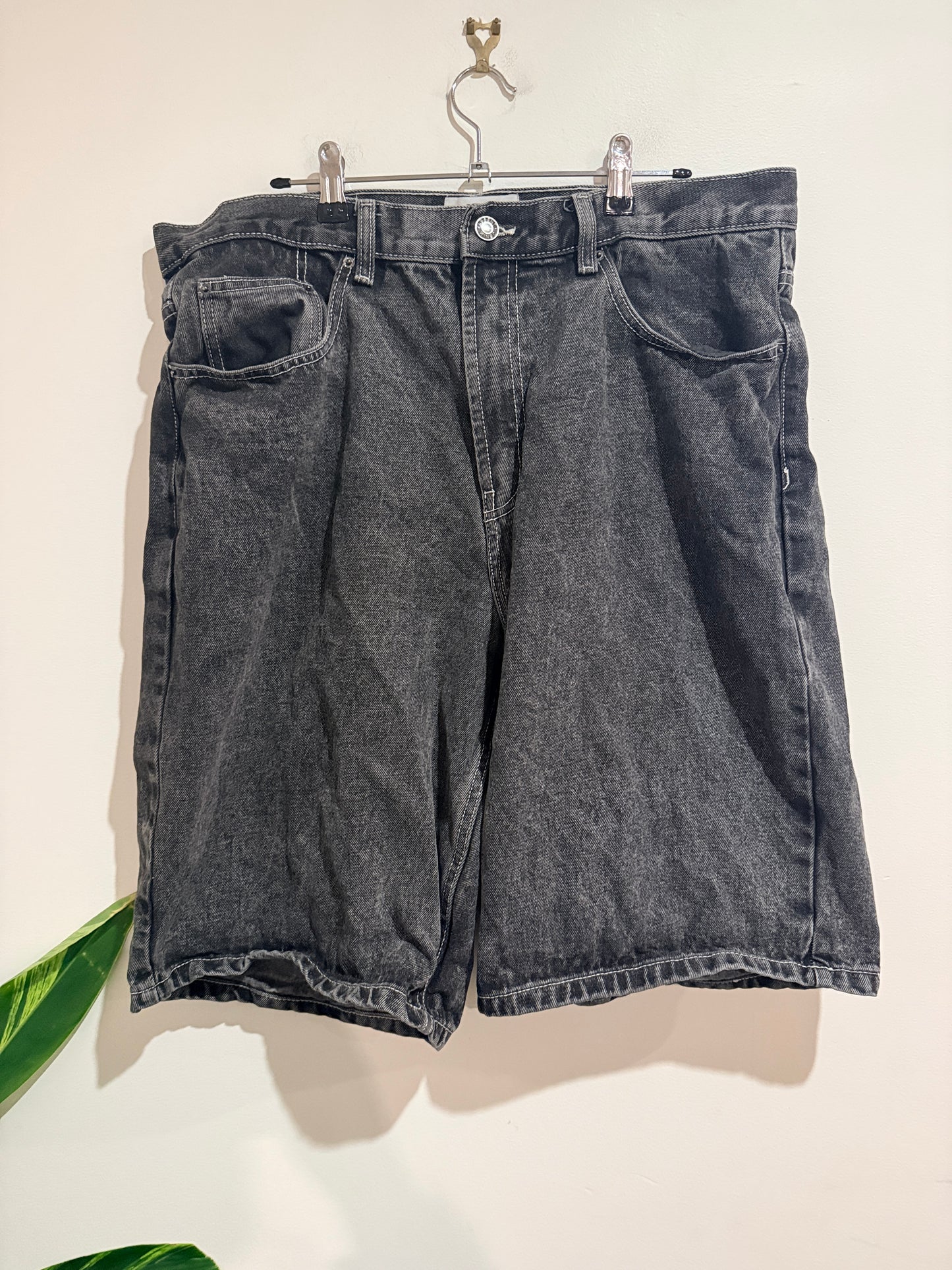 Absent Baggy Denim Shorts Size 36