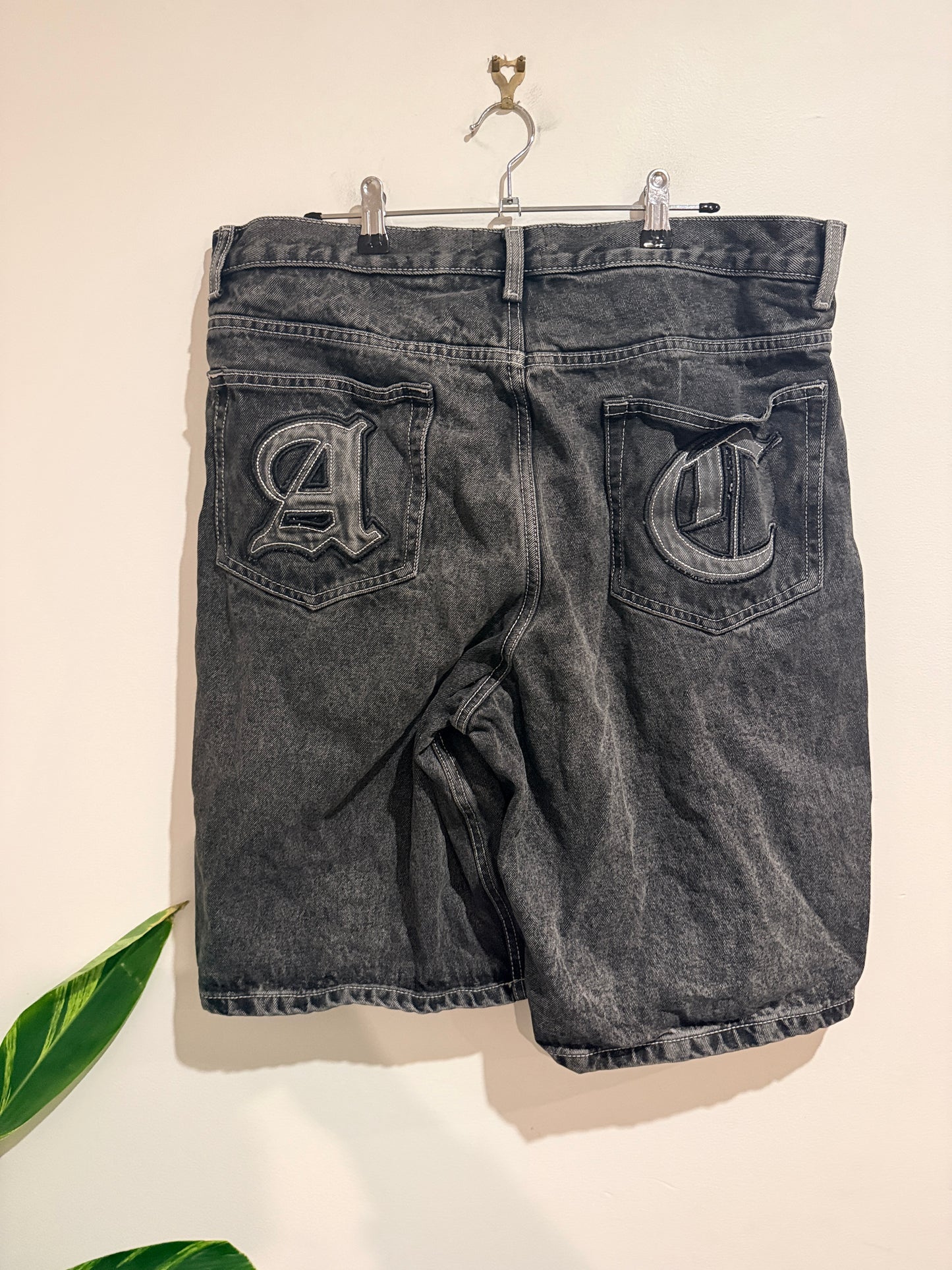 Absent Baggy Denim Shorts Size 36