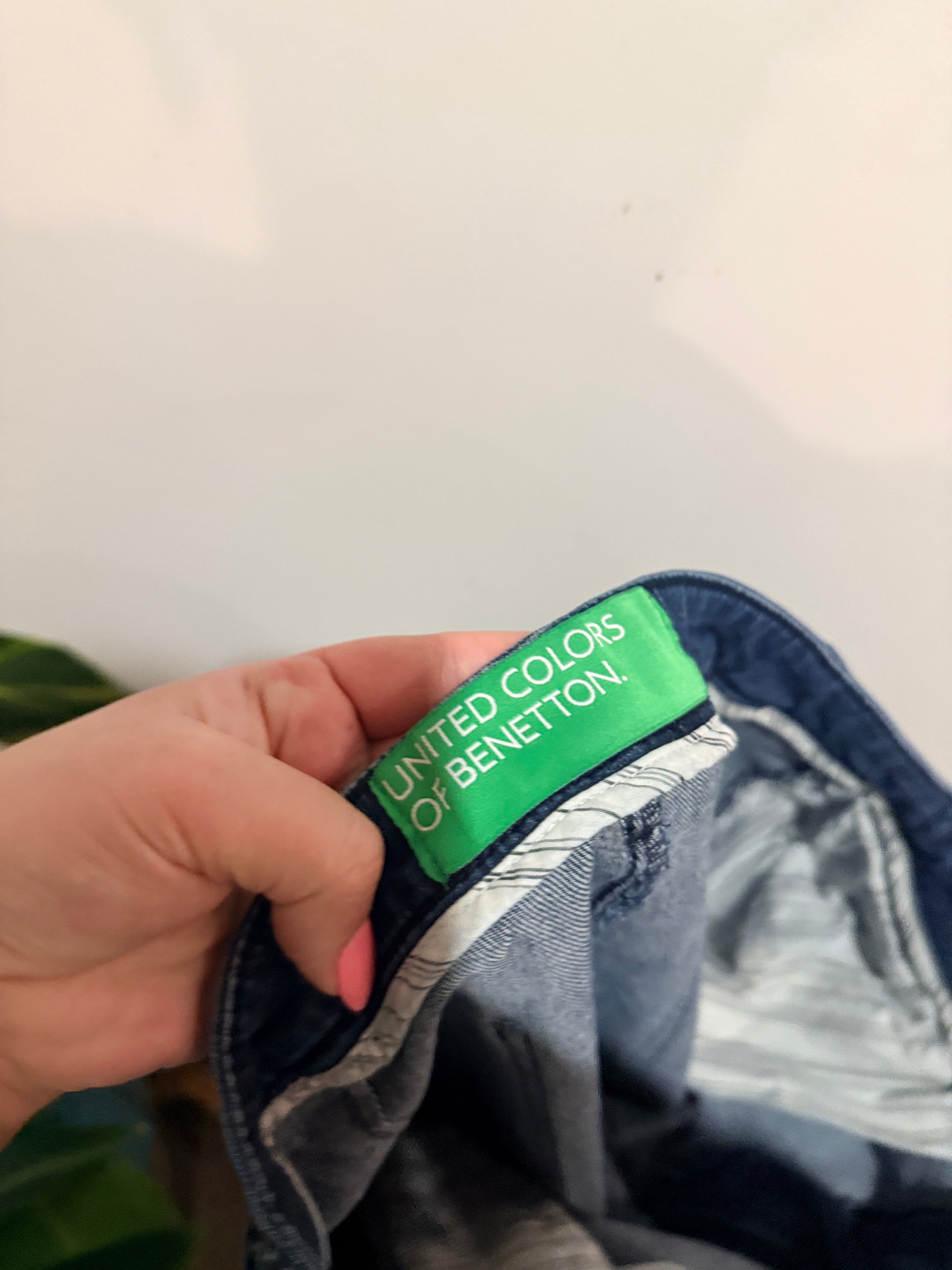 United Colors Of Benetton Wide-leg Jeans Size 16