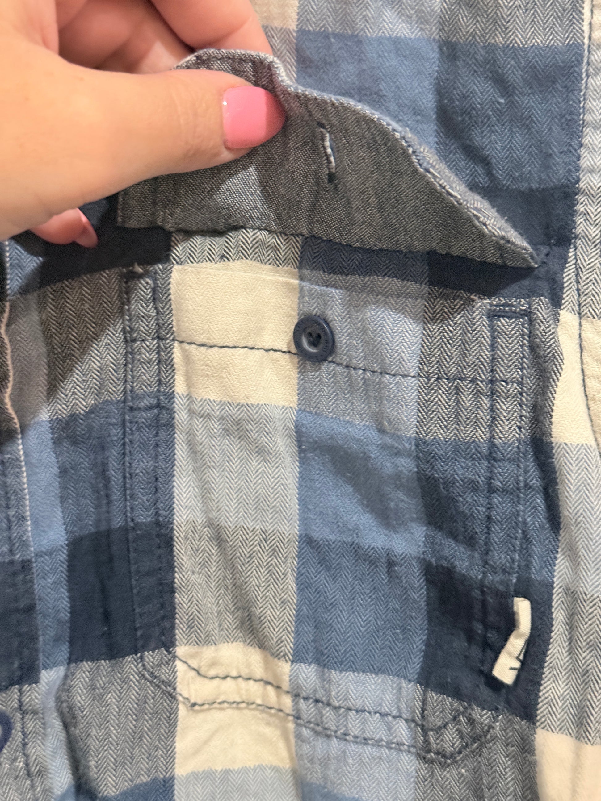 Vans Off The Wall Plaid Flannel Shirt Size M | U/Arm to U/Arm 42cm