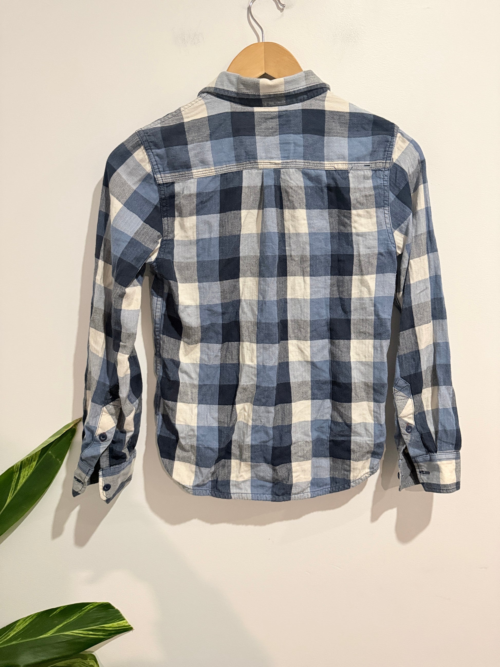 Vans Off The Wall Plaid Flannel Shirt Size M | U/Arm to U/Arm 42cm