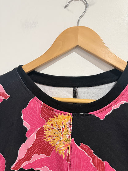 Annah Sretton (NZ Designed) Floral Print Shirt Size XS | U/Arm to U/Arm 52cm