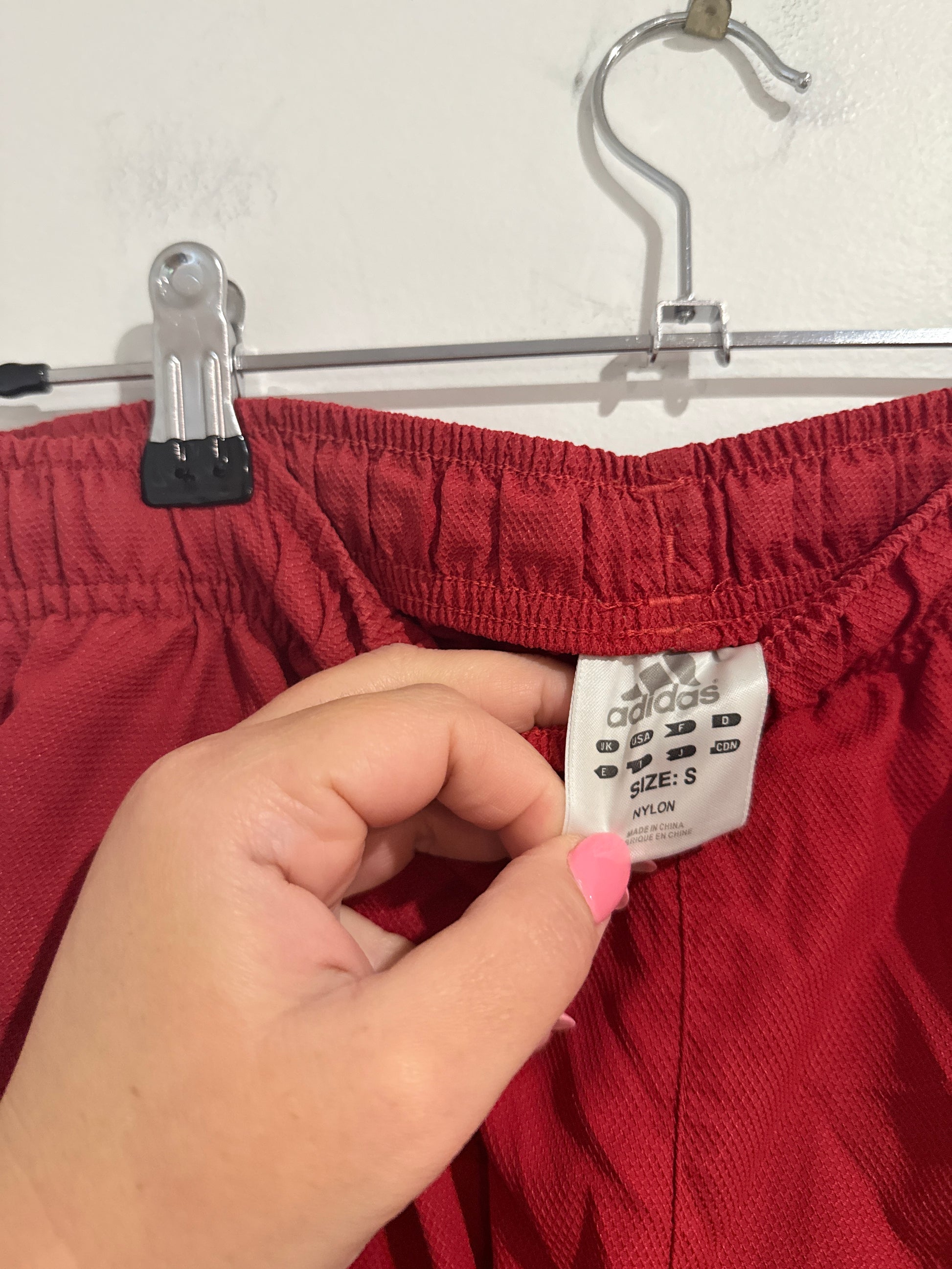 Adidas Nylon Shorts Size S | Waist 66cm
