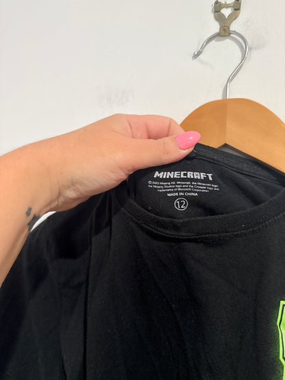 Minecraft Graphic T-shirt Size 12
