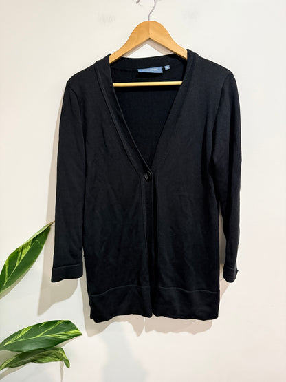 Arrow Uniforms V-neck Cardigan Sweater Size M