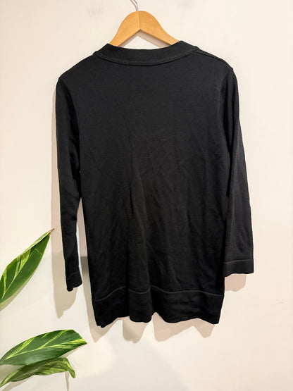 Arrow Uniforms V-neck Cardigan Sweater Size M