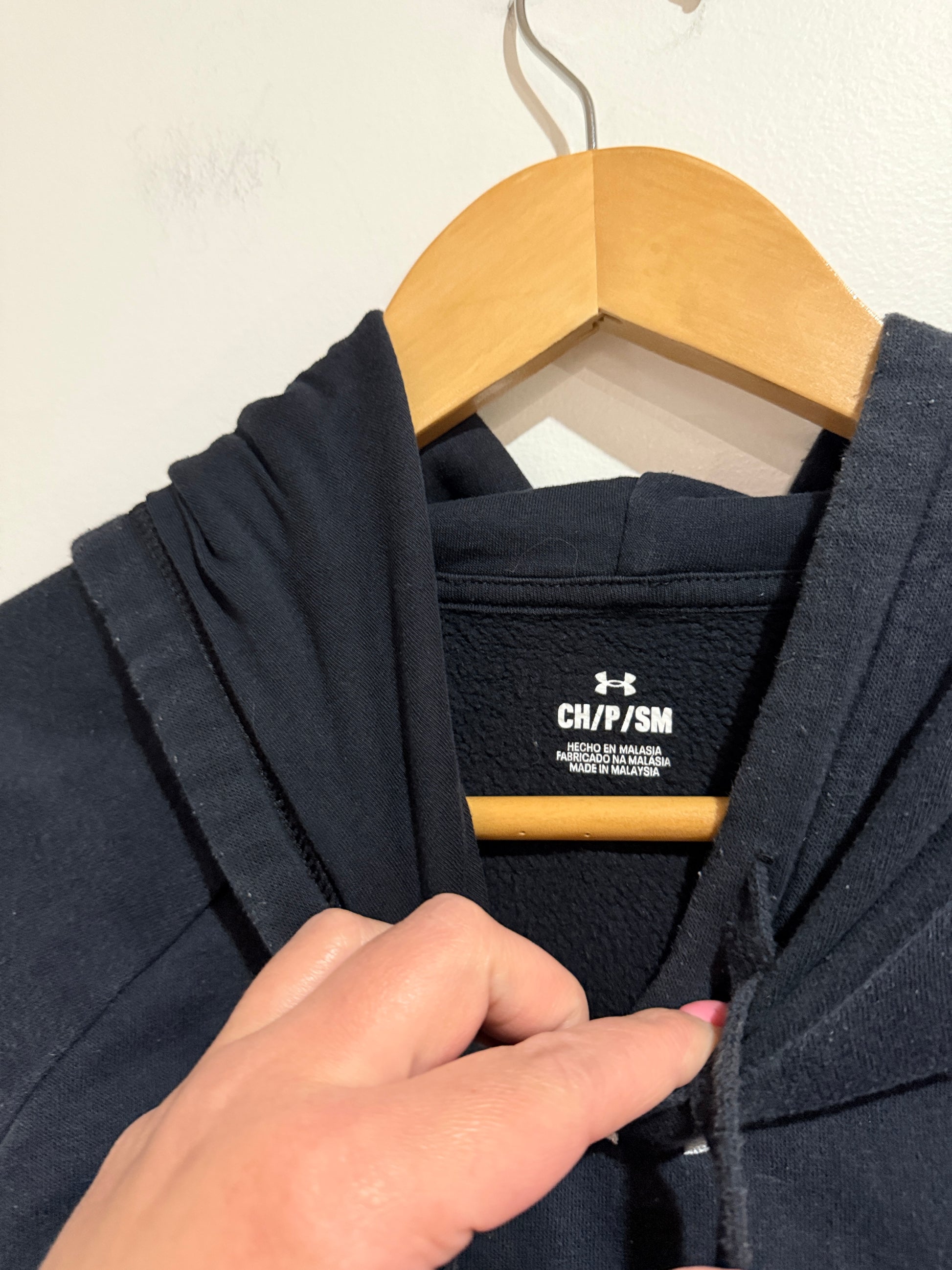 Under Armour Rival Fleece Hoodie Size CH/P/M