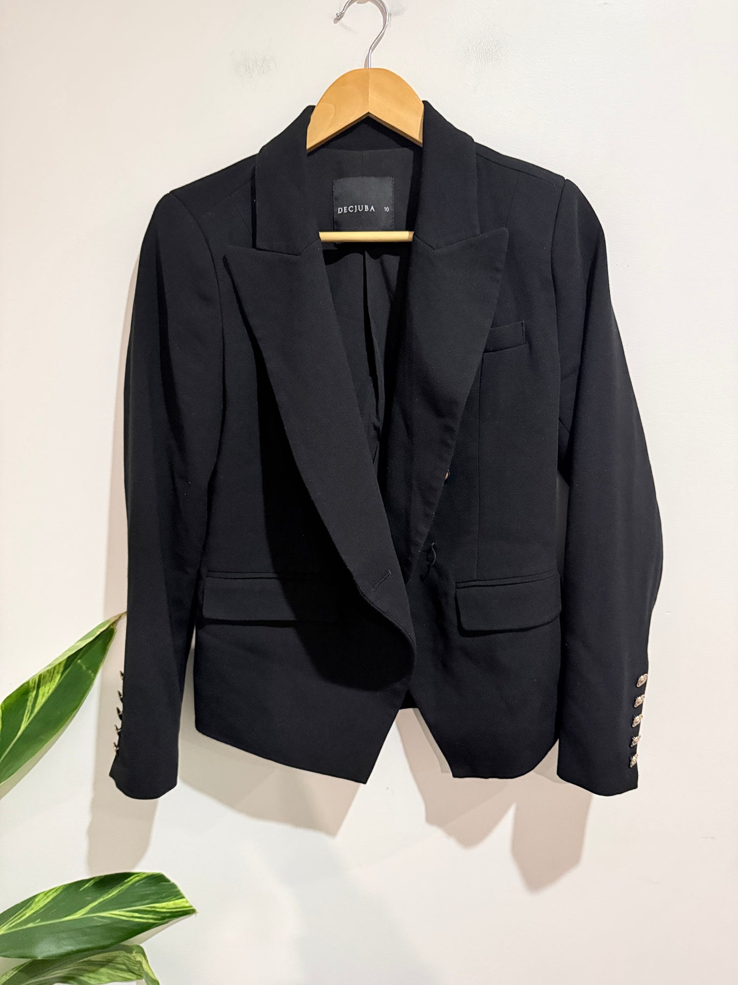 Decjuba Blazer Jacket Size 10