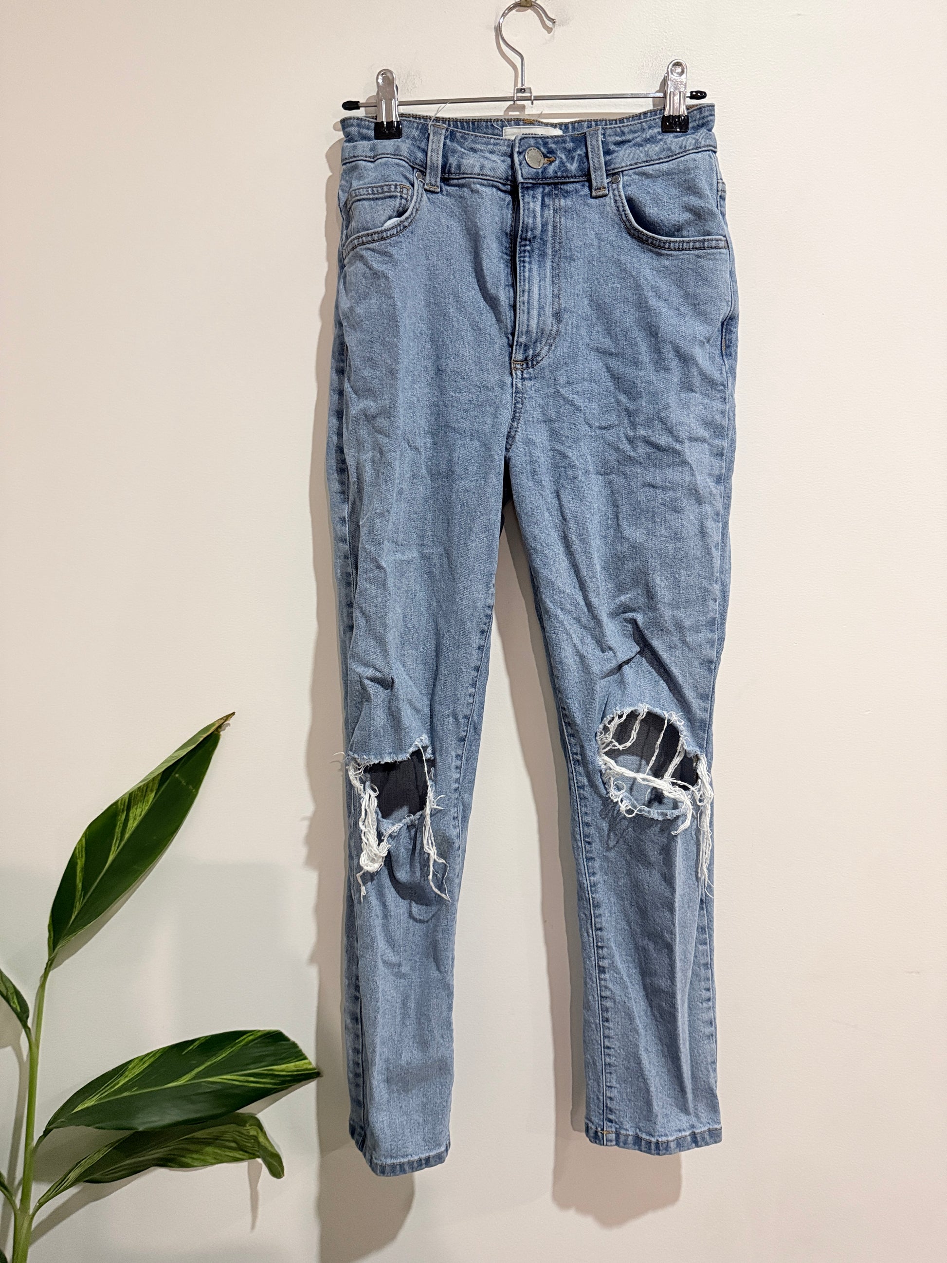 Cotton:on Distressed Mom Jeans Size 8