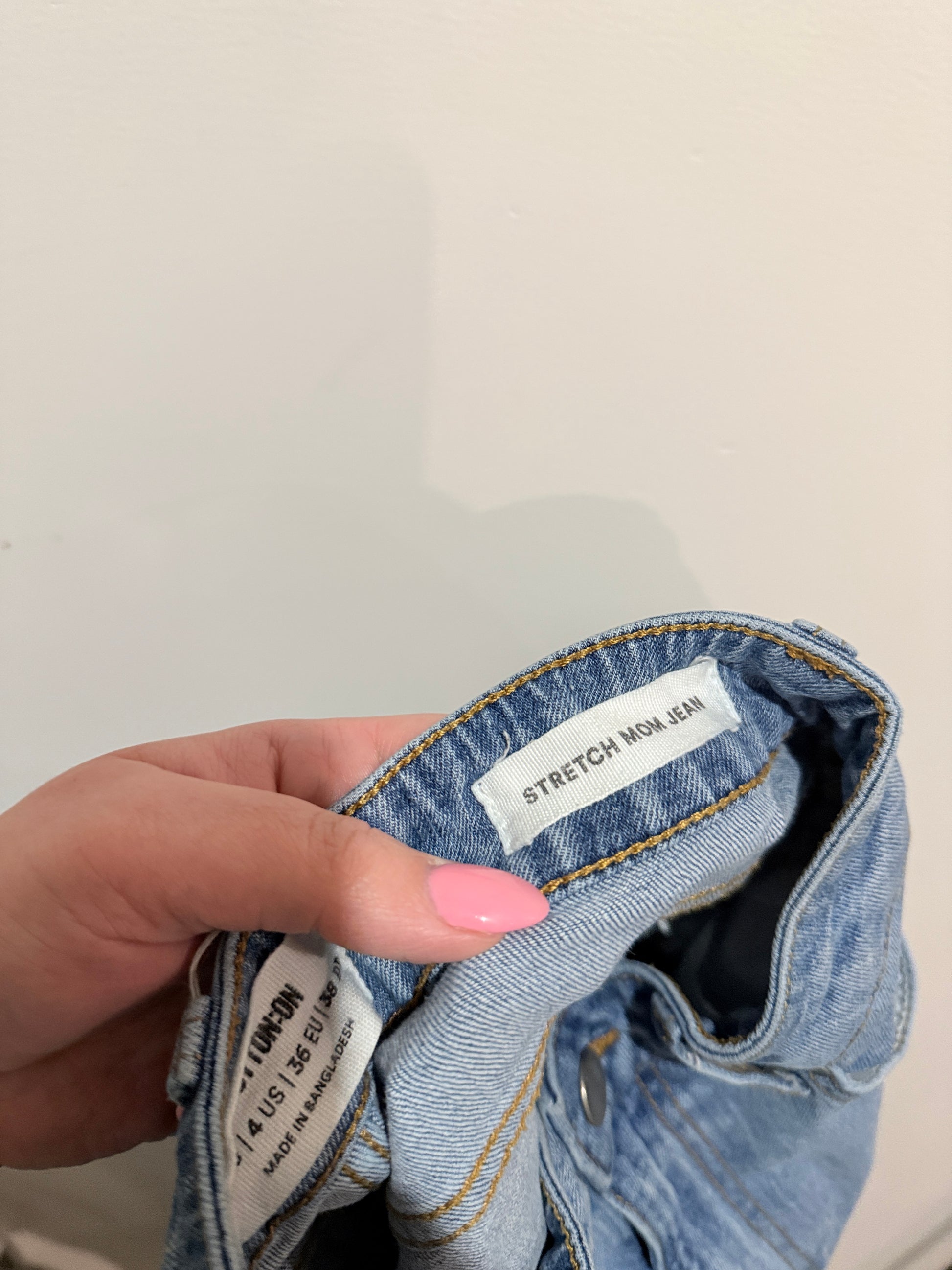 Cotton:on Distressed Mom Jeans Size 8