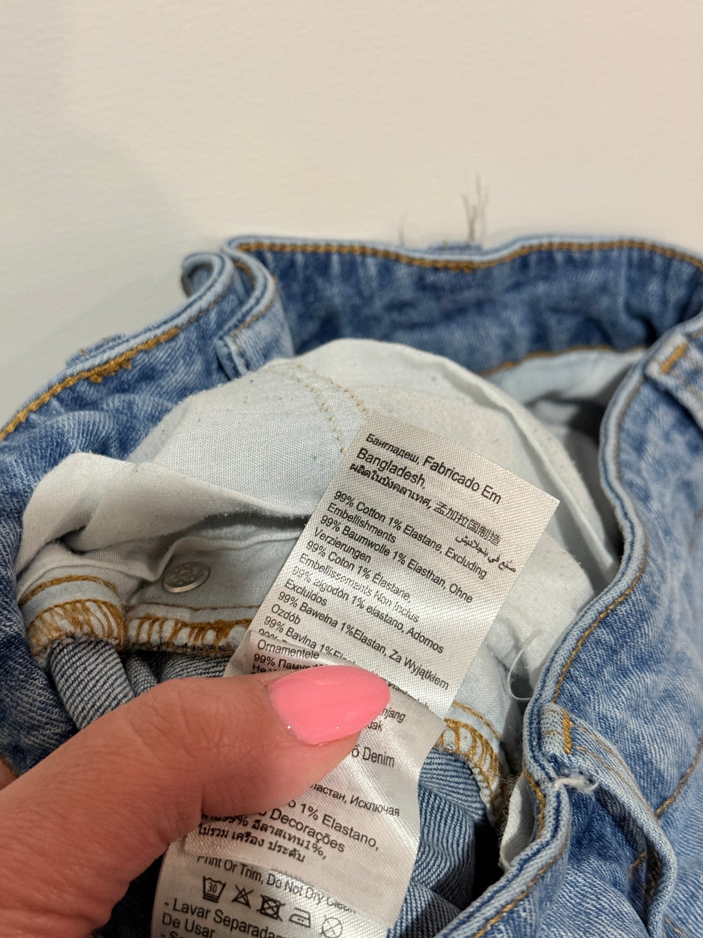 Cotton:on Distressed Mom Jeans Size 8