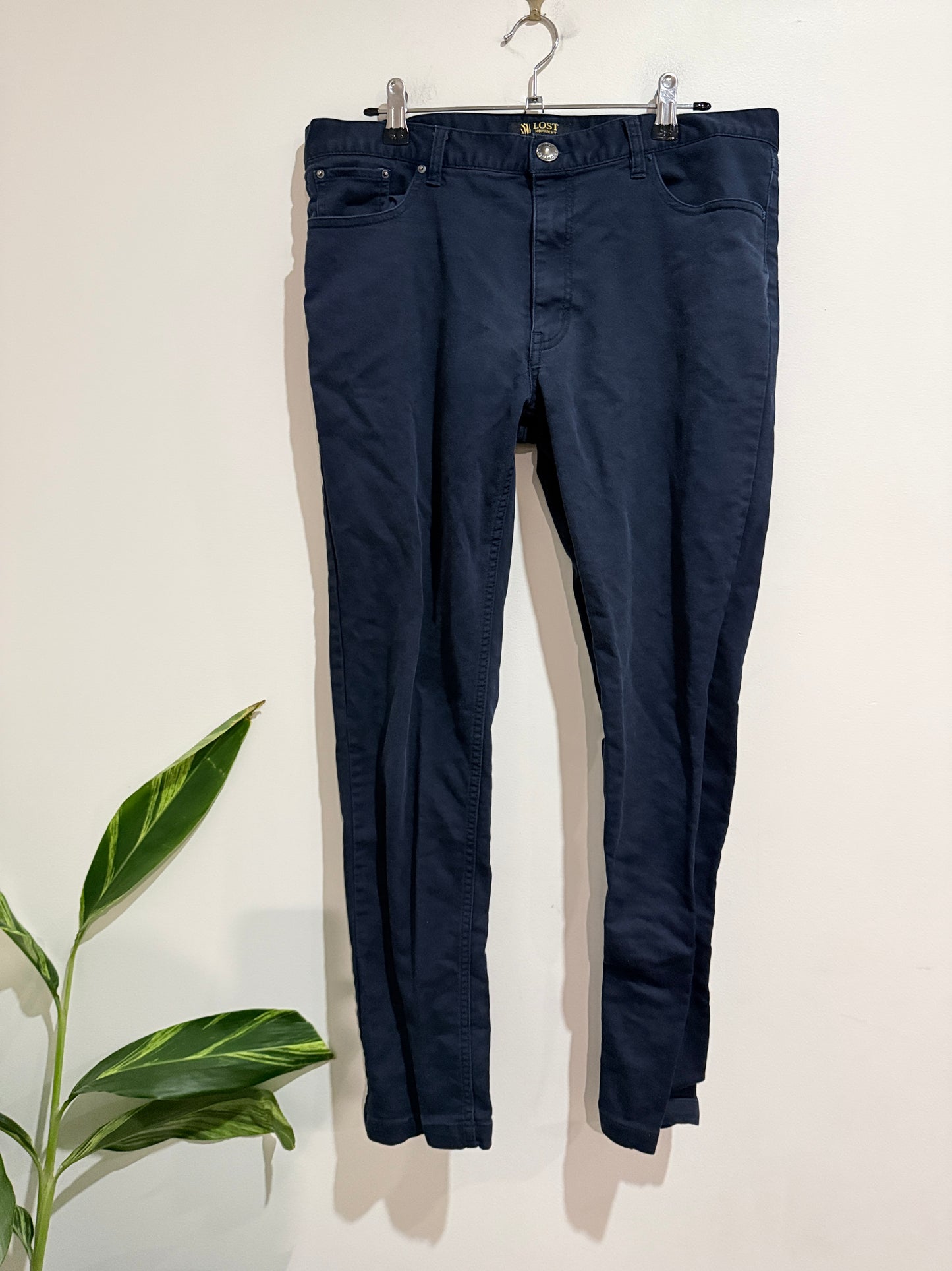 Lost Skinny-fit Denim Jeans Size L/34 | Waist 88cm