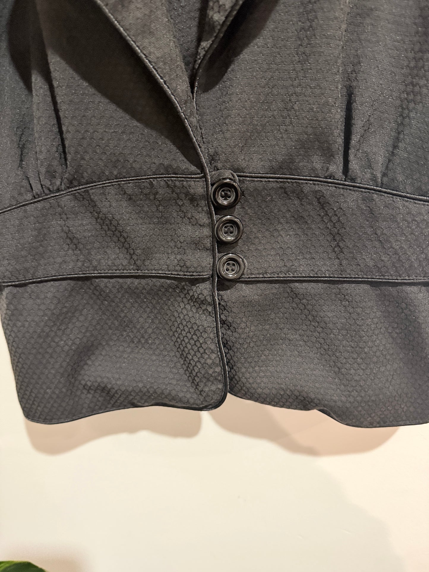 Brand Unknown Short-sleeve Peplum Jacket