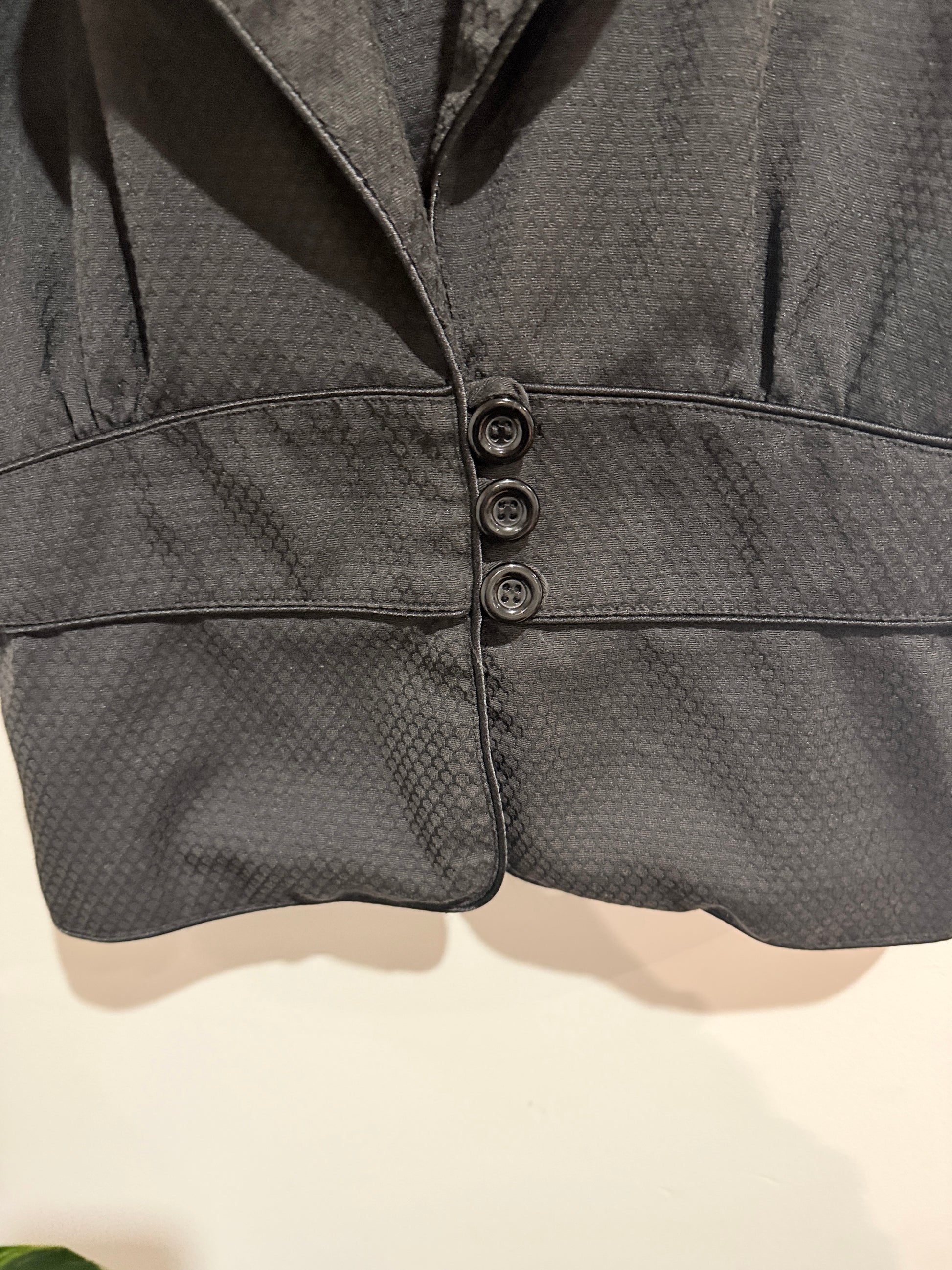 Brand Unknown Short-sleeve Peplum Jacket