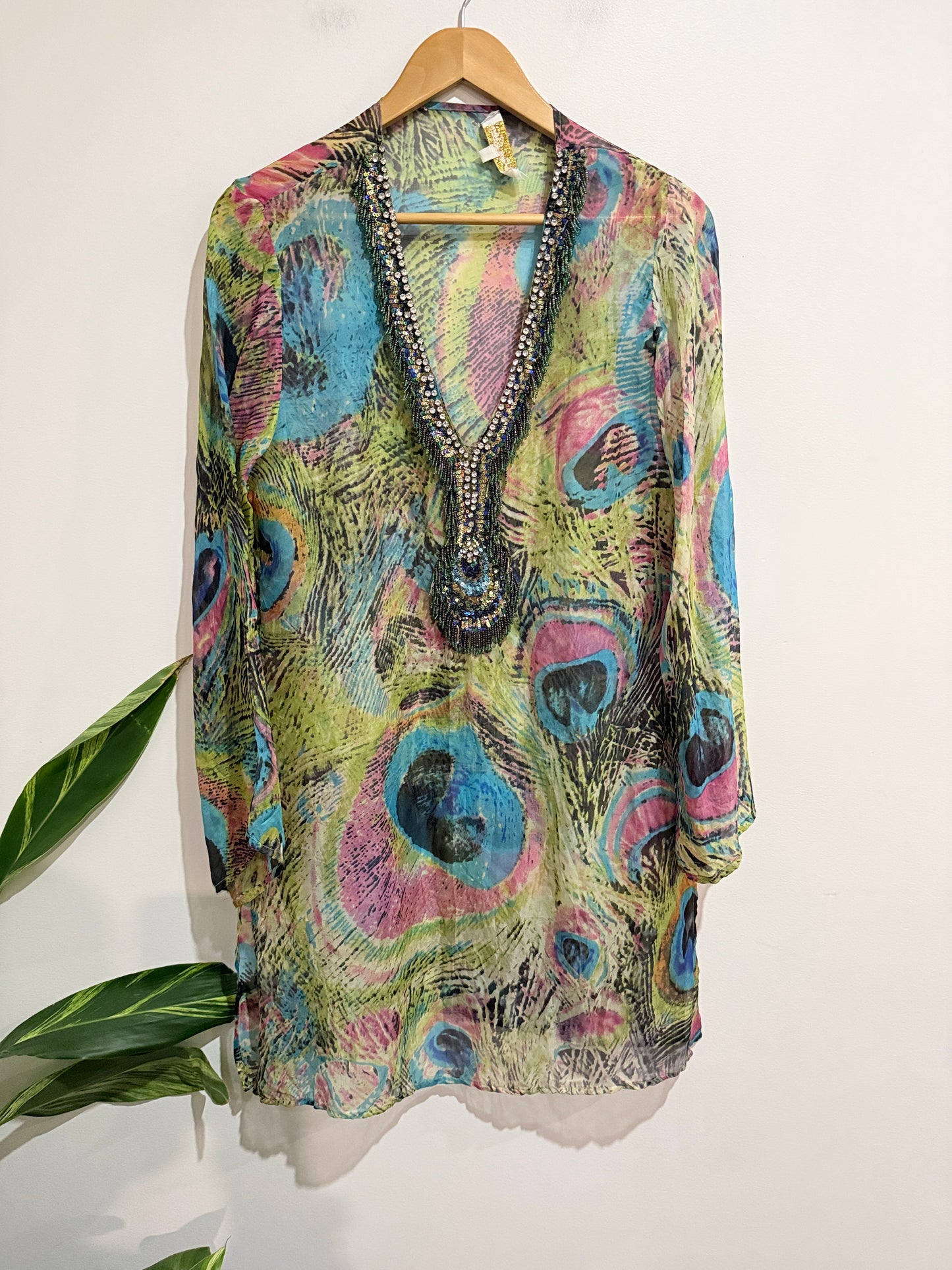 Laura Salucci Bohemian-style Tunic Size M