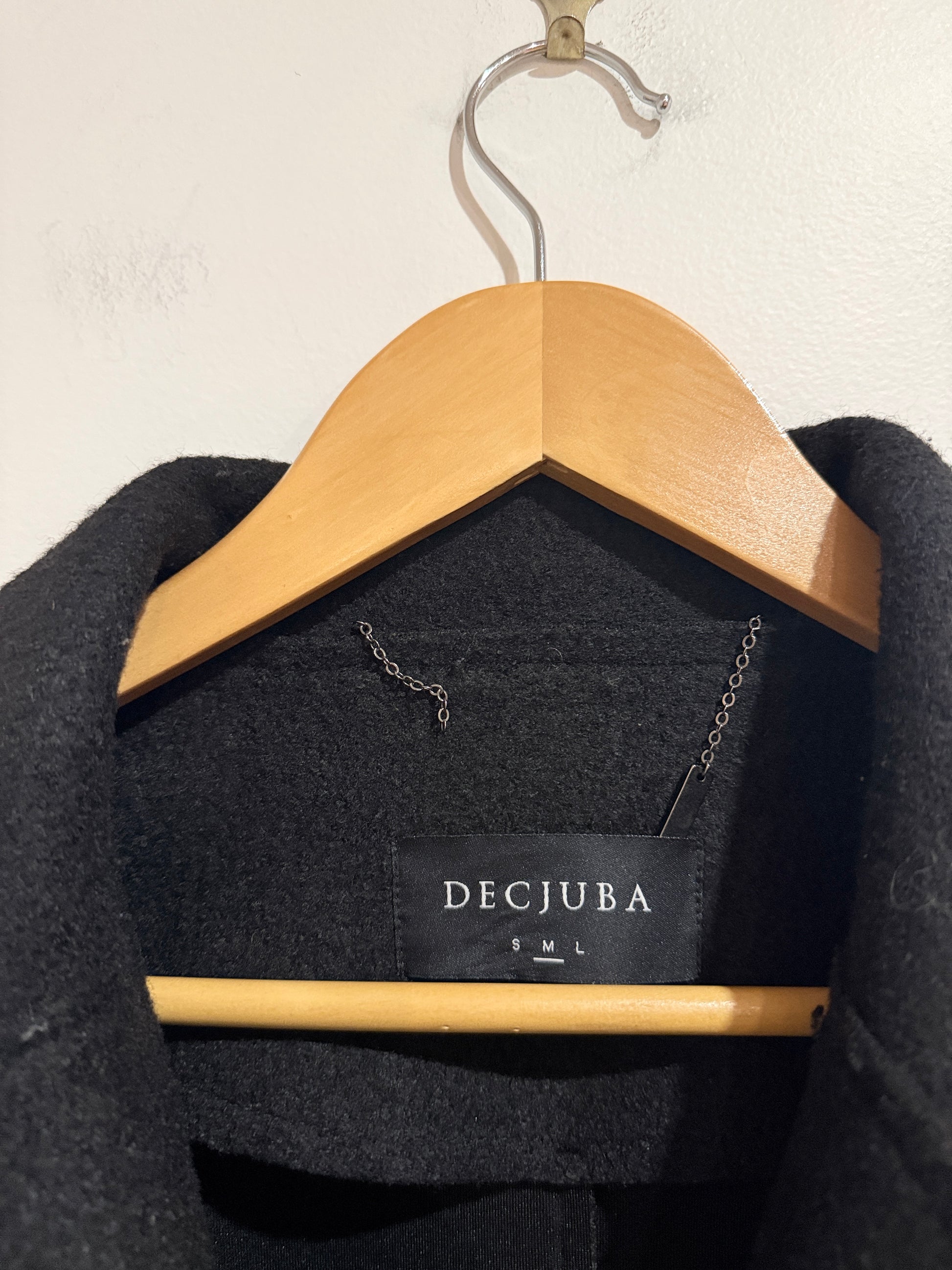 Decjuba Oversized Long Winter Coat Size M