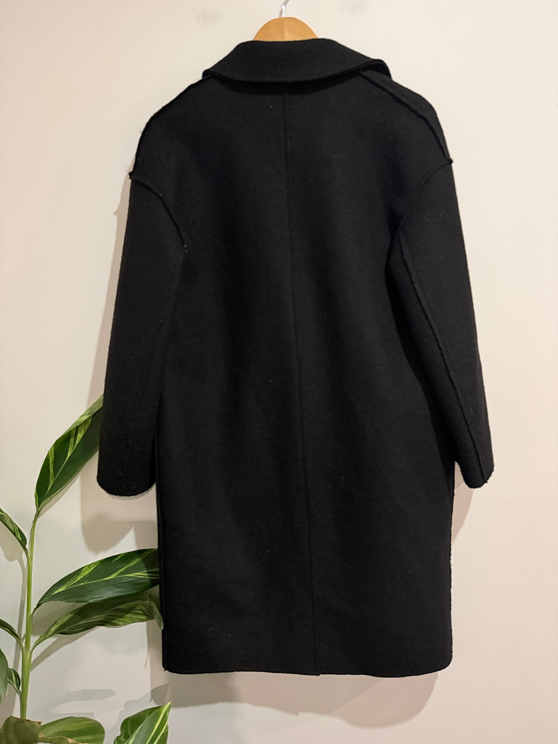 Decjuba Oversized Long Winter Coat Size M