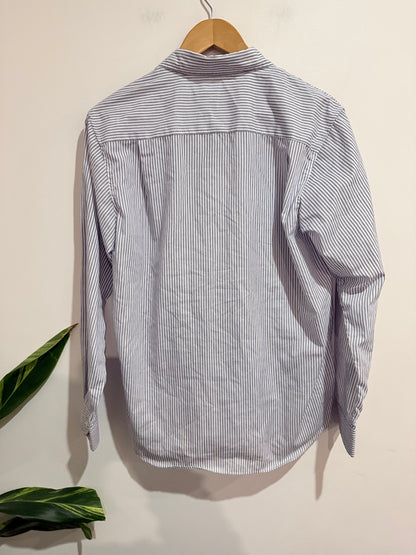 Urban Garment Striped Button-up Shirt Size U/Arm to U/Arm 55cm