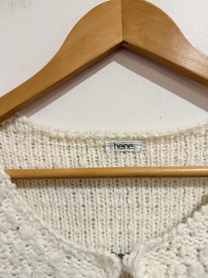 Heine Colorblock Open-front Cardigan Size U/Arm to U/Arm 47cm