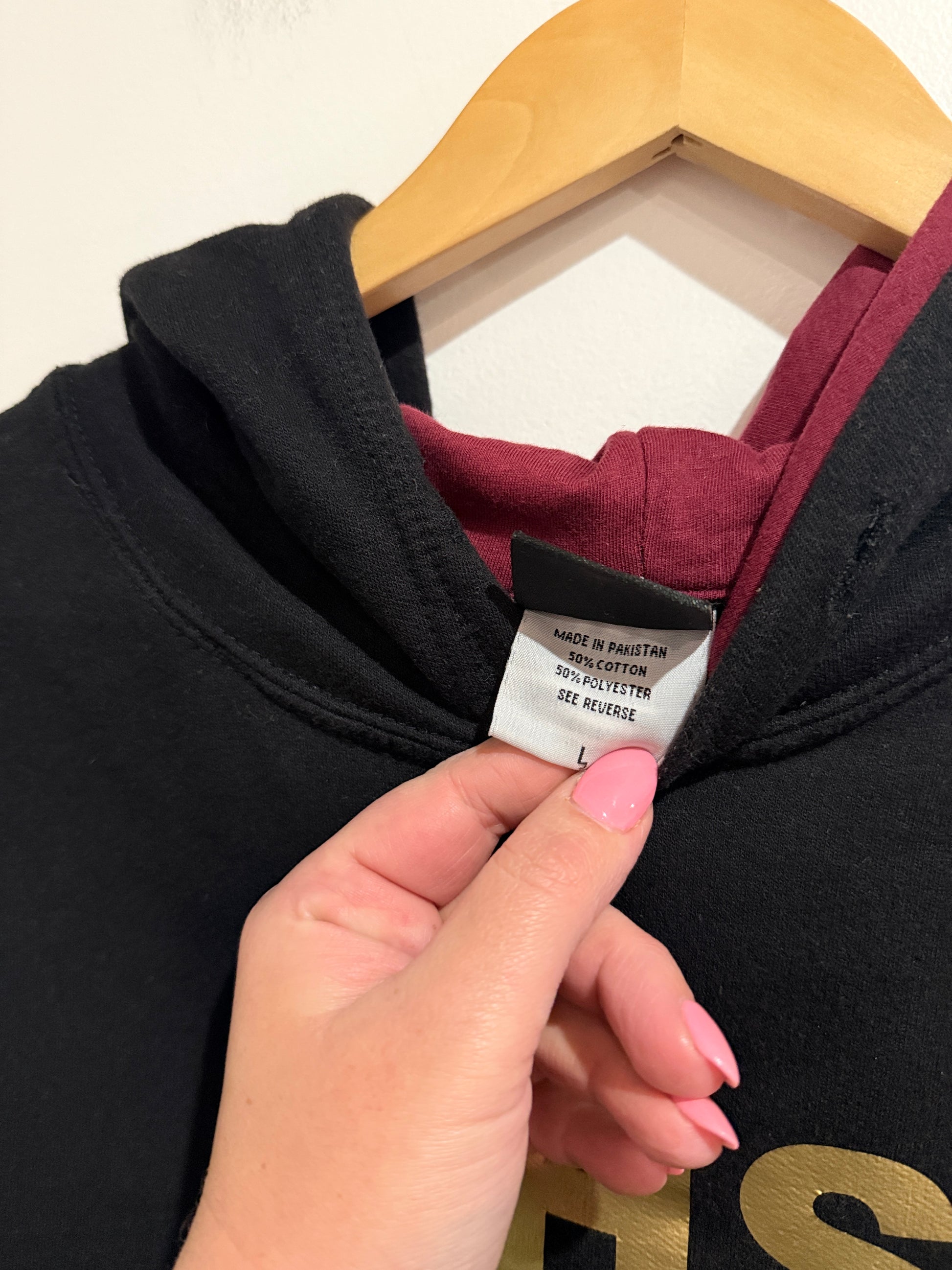 Edge By Cloke Black Hoodie Size 280