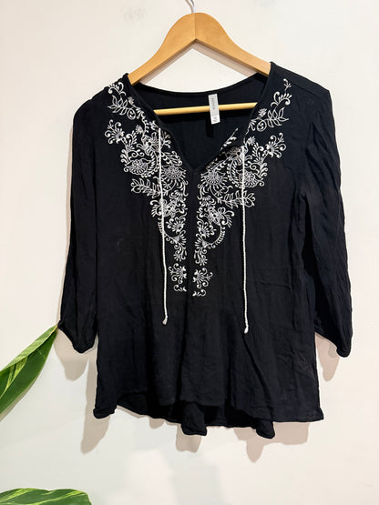 Anthem Bohemian-style Peasant Top Size 10