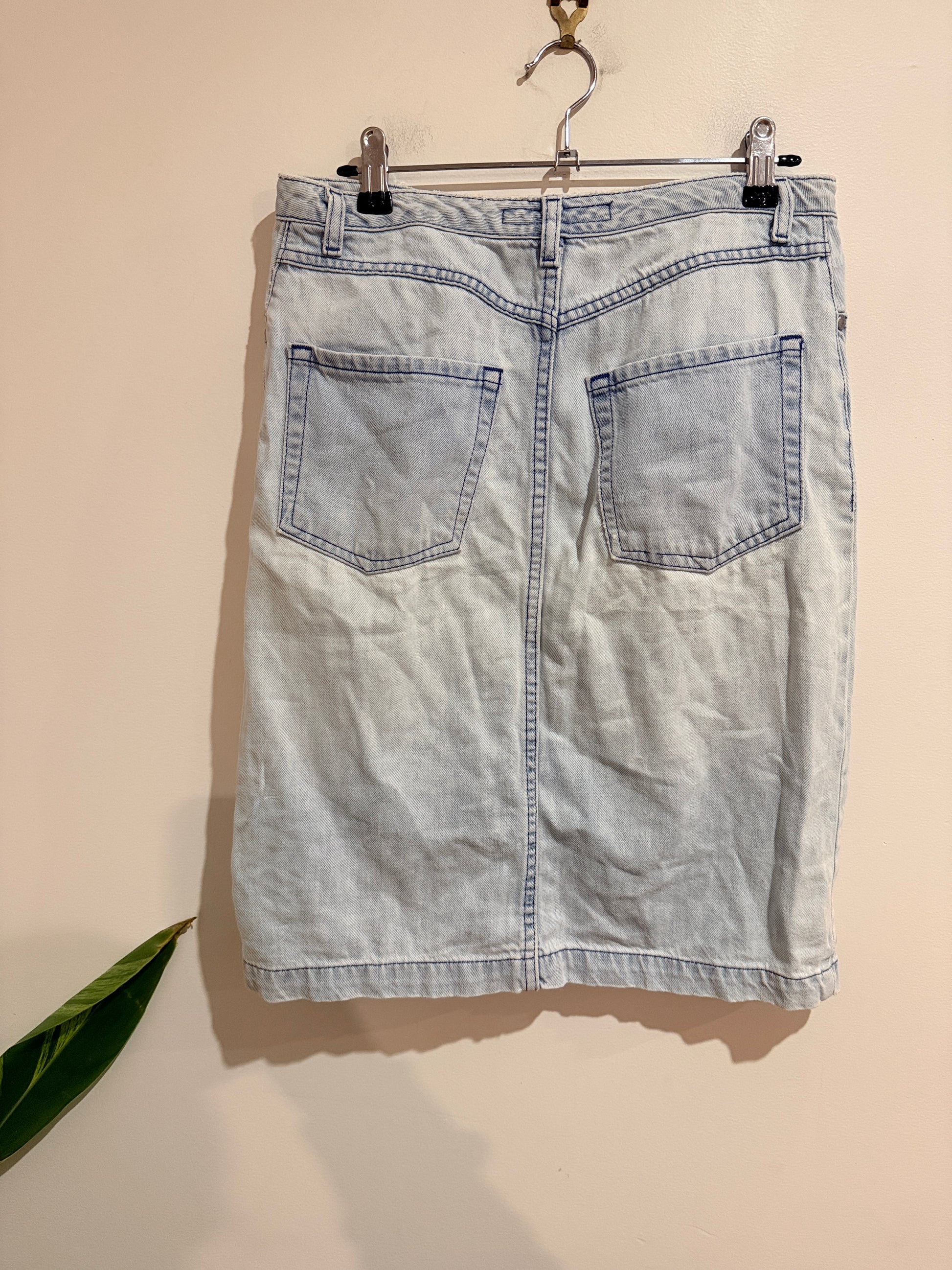 Fouk Jeans Denim Skirt Size 8 | Waist 76cm