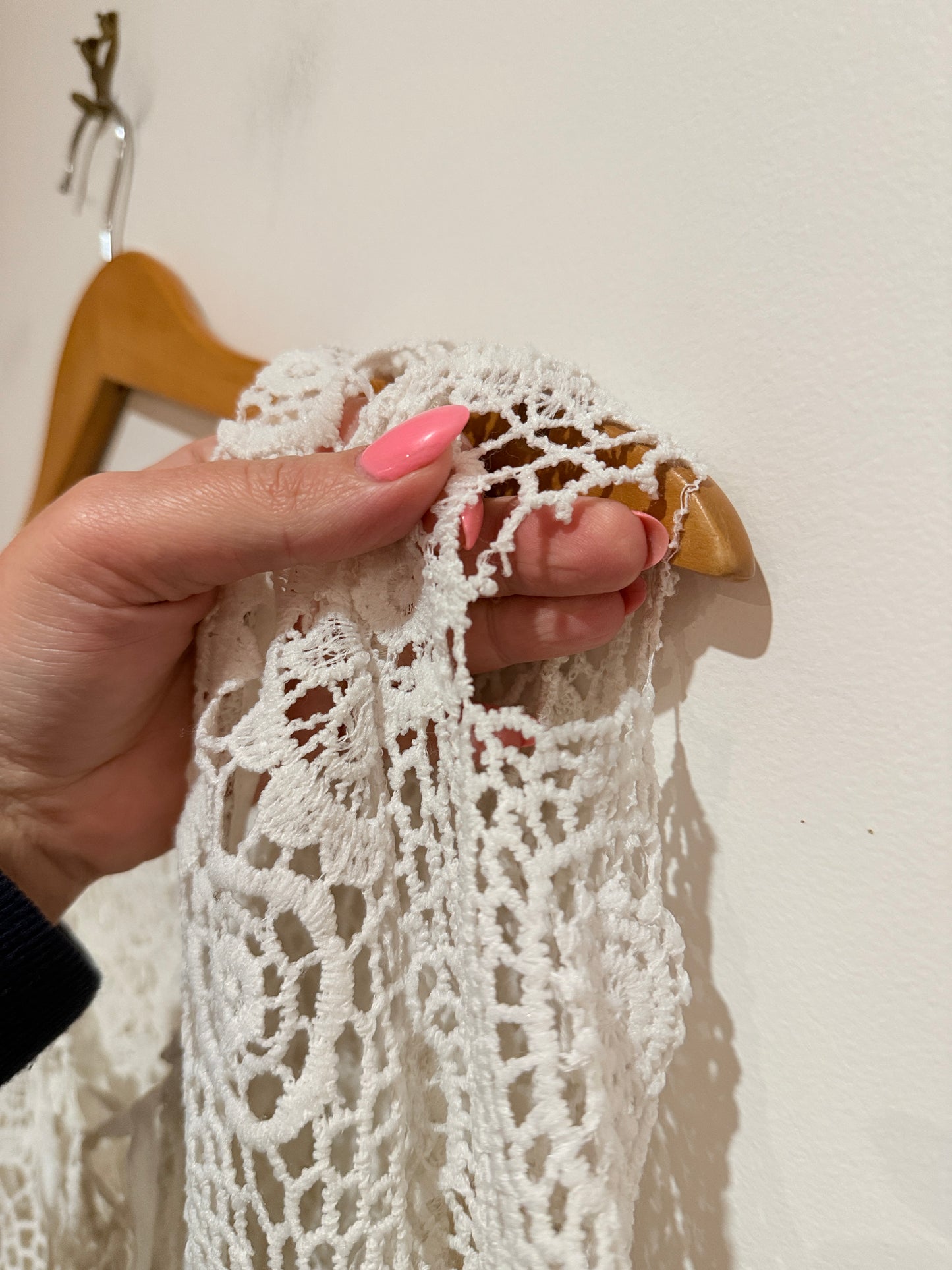 Pretty Little Thing Crochet Dress Size 6