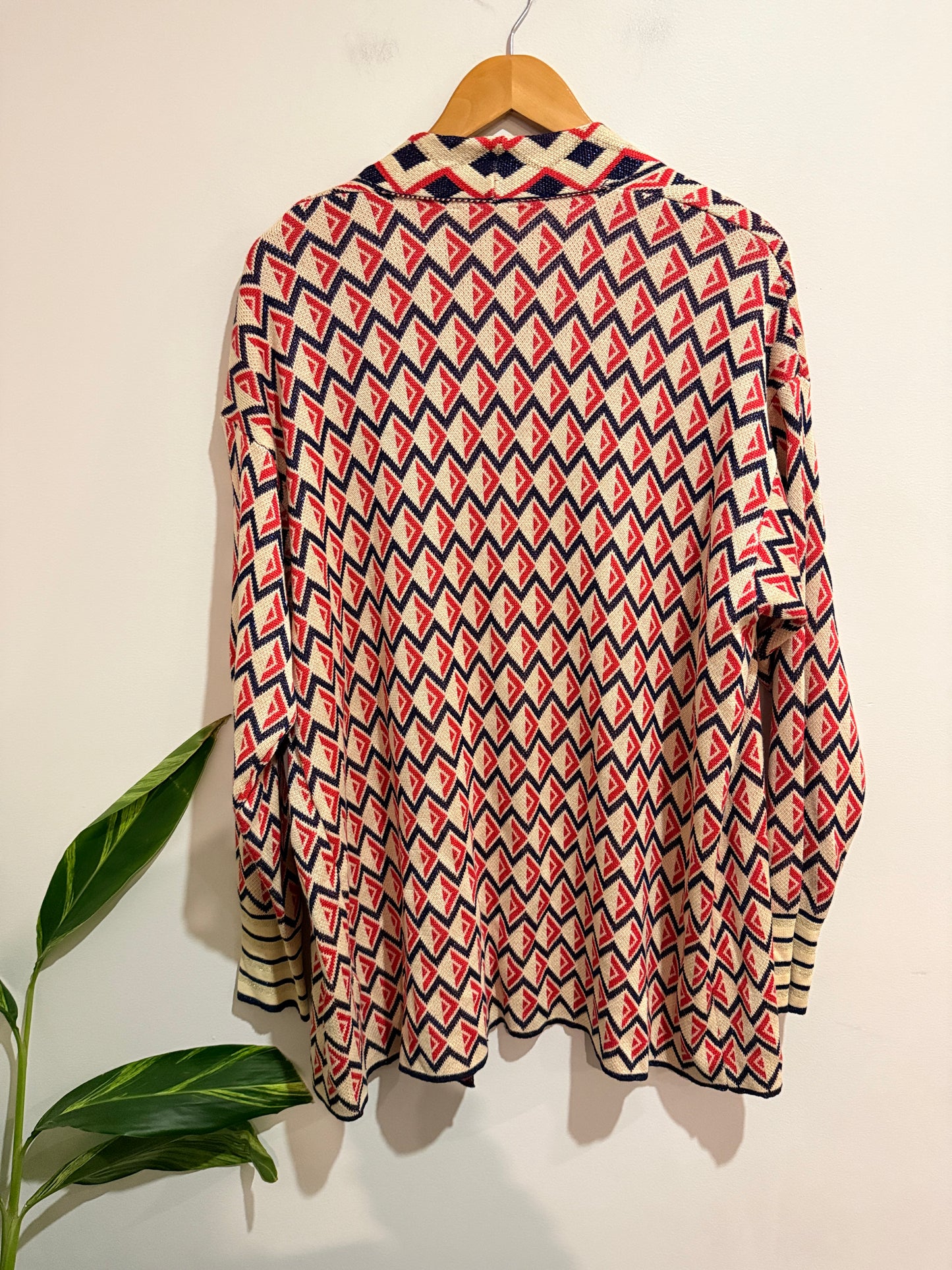 Heine Open-front Cardigan Jacket Size 38 | U/Arm to U/Arm 60cm