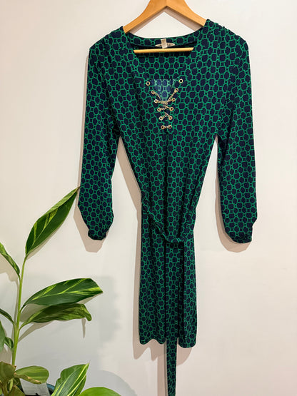 Spense Patterned Dress Size 10