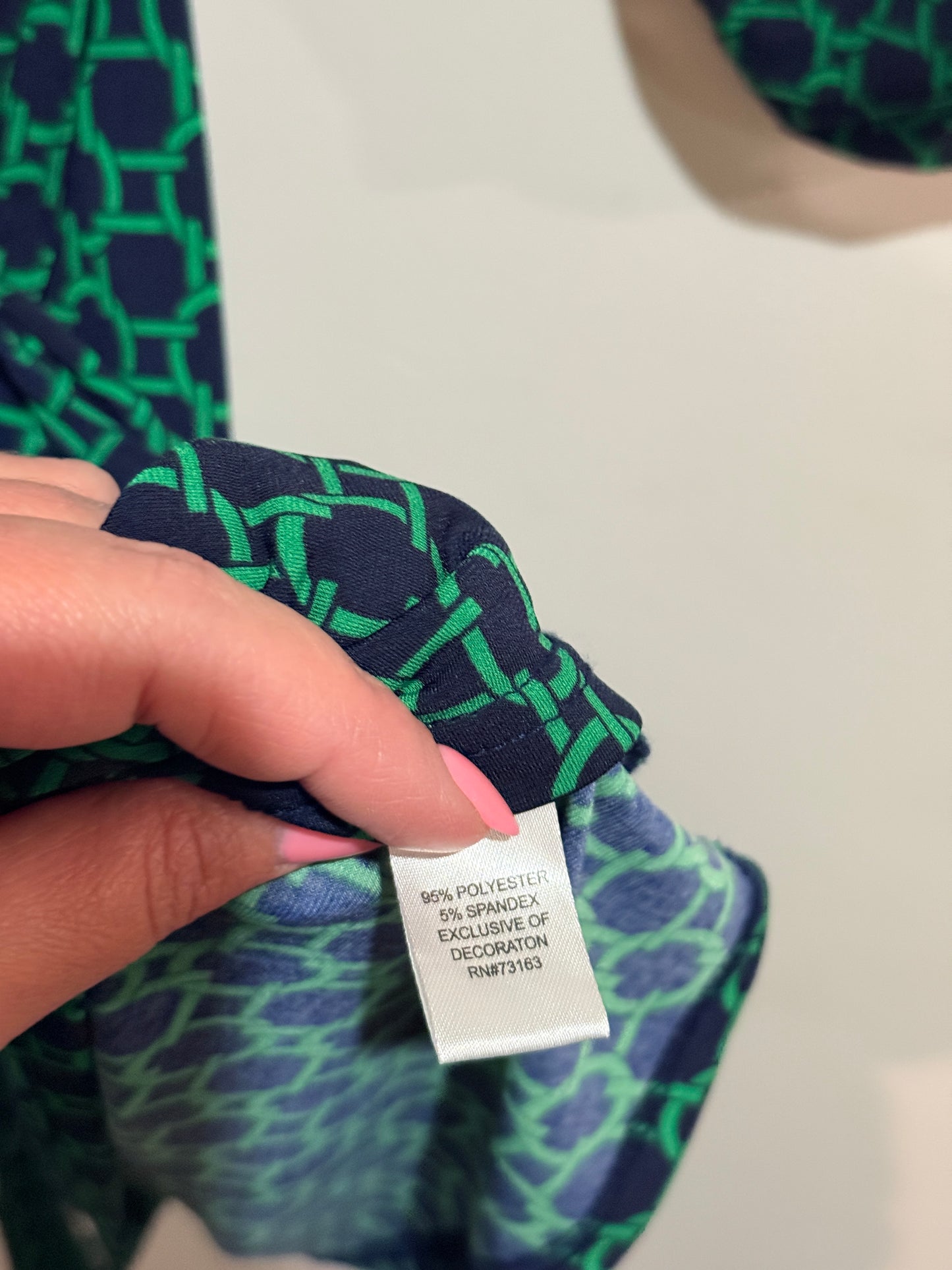 Spense Patterned Dress Size 10