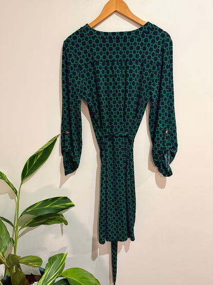Spense Patterned Dress Size 10