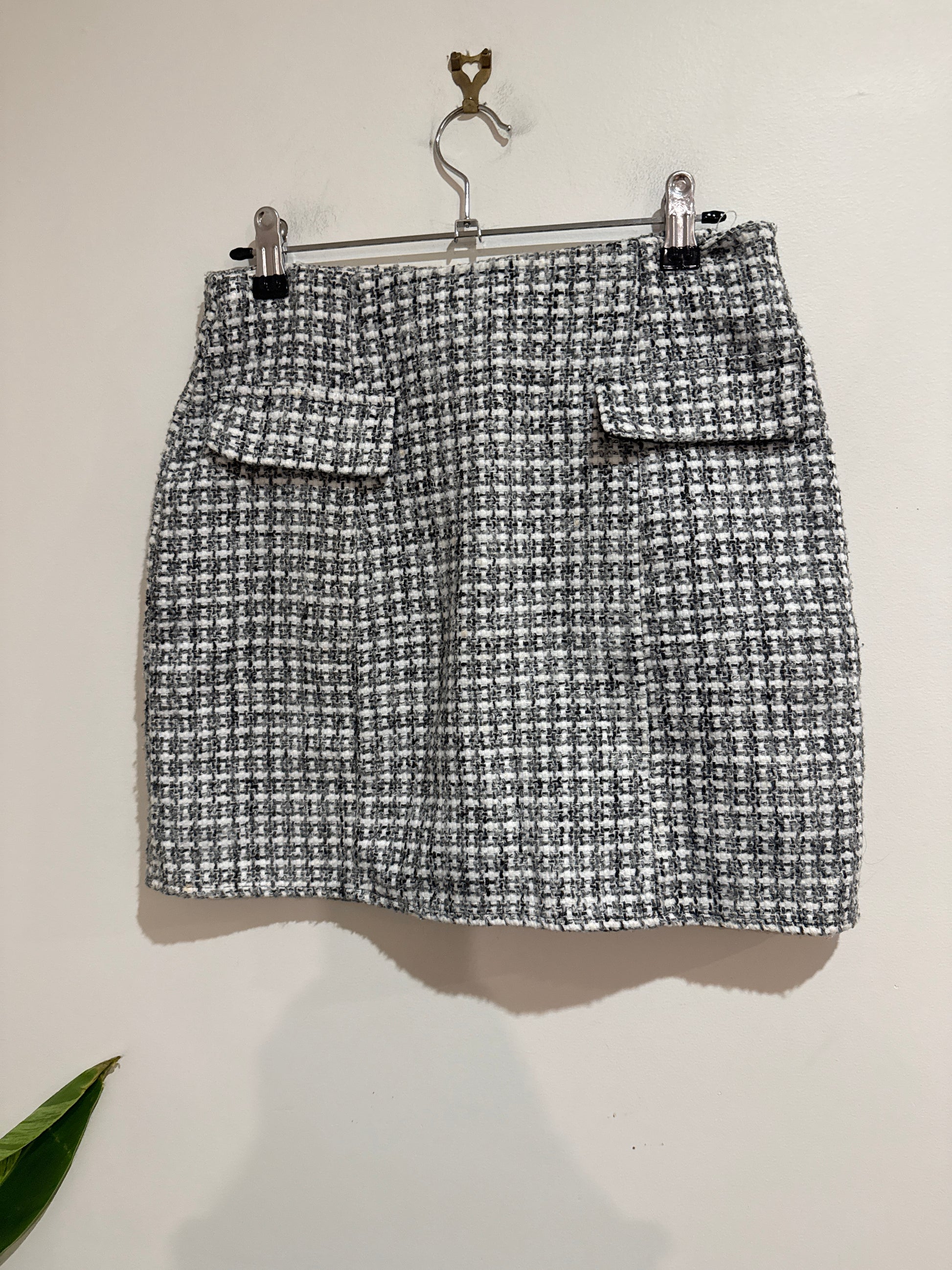Pagani Tweed Mini Skirt. Size 8