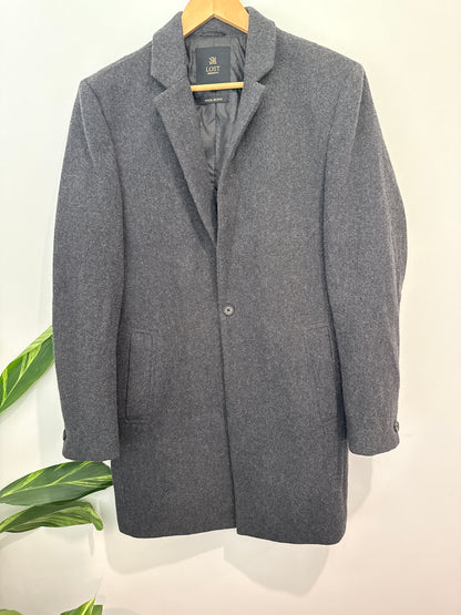 Lost Monarchy Single-breasted Overcoat Size M | U/Arm to U/Arm 54cm