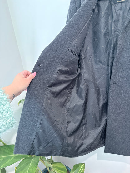 Lost Monarchy Single-breasted Overcoat Size M | U/Arm to U/Arm 54cm