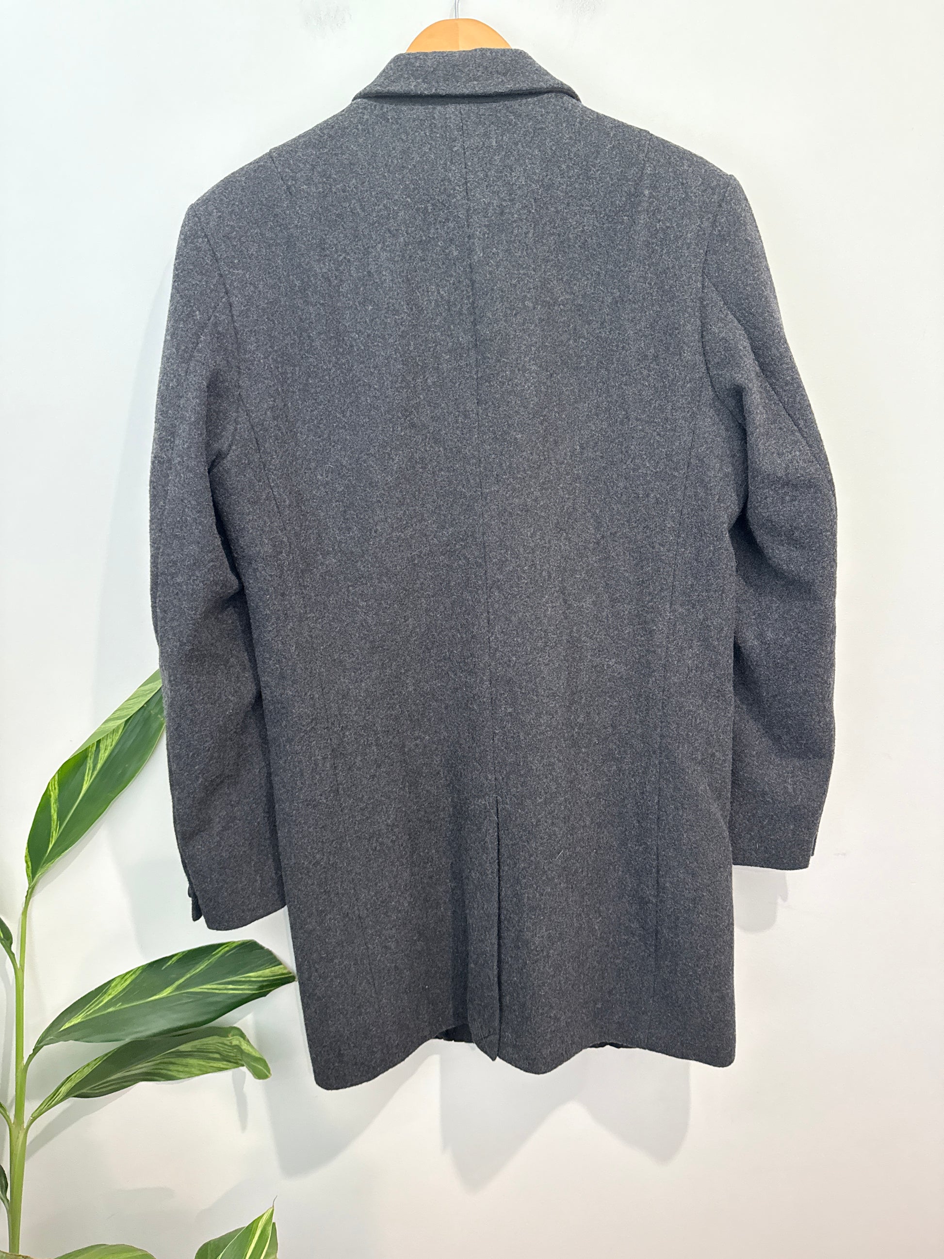 Lost Monarchy Single-breasted Overcoat Size M | U/Arm to U/Arm 54cm