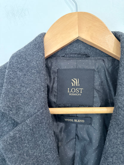 Lost Monarchy Single-breasted Overcoat Size M | U/Arm to U/Arm 54cm
