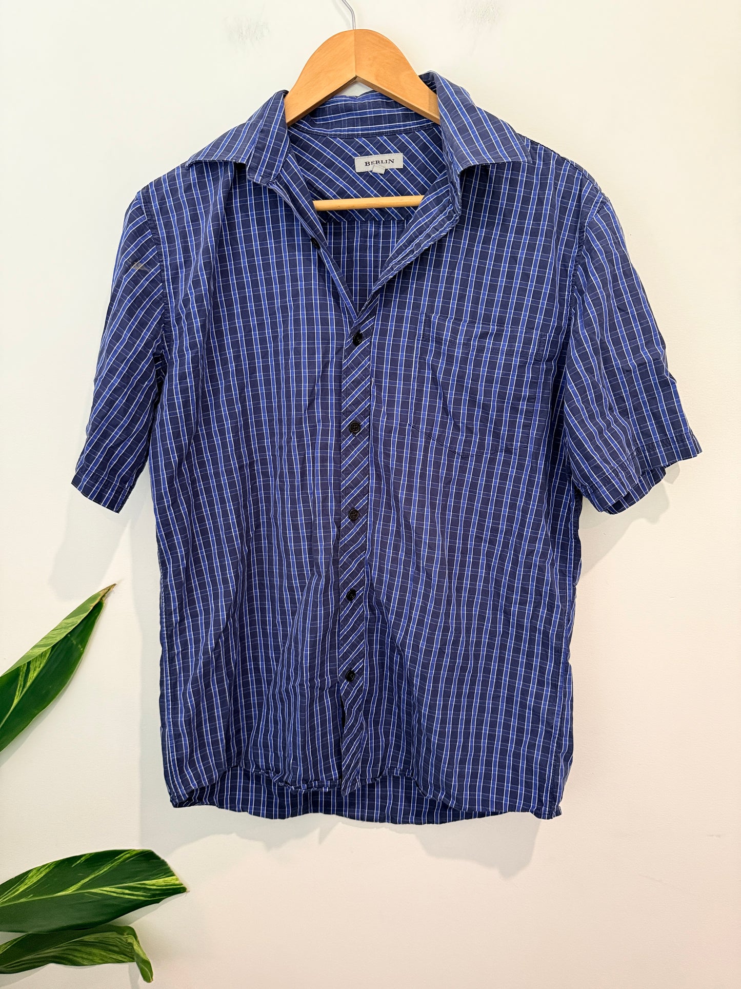 Berlin Striped Casual Shirt Size M