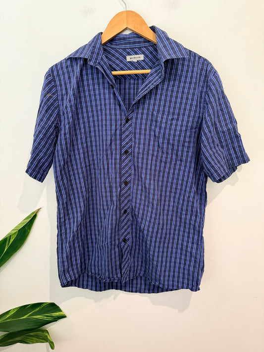 Berlin Striped Casual Shirt Size M