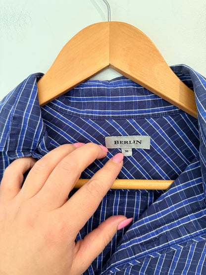 Berlin Striped Casual Shirt Size M