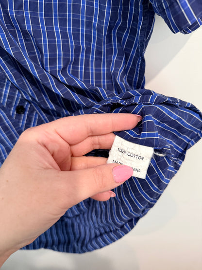 Berlin Striped Casual Shirt Size M