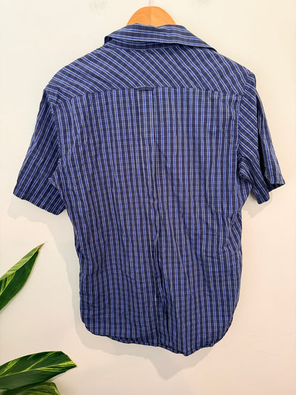 Berlin Striped Casual Shirt Size M
