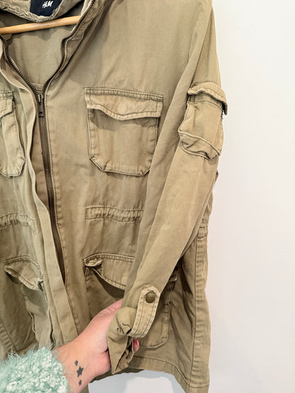 H & M Field Parka Size 44