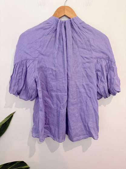 Country Shirred Top Size 4