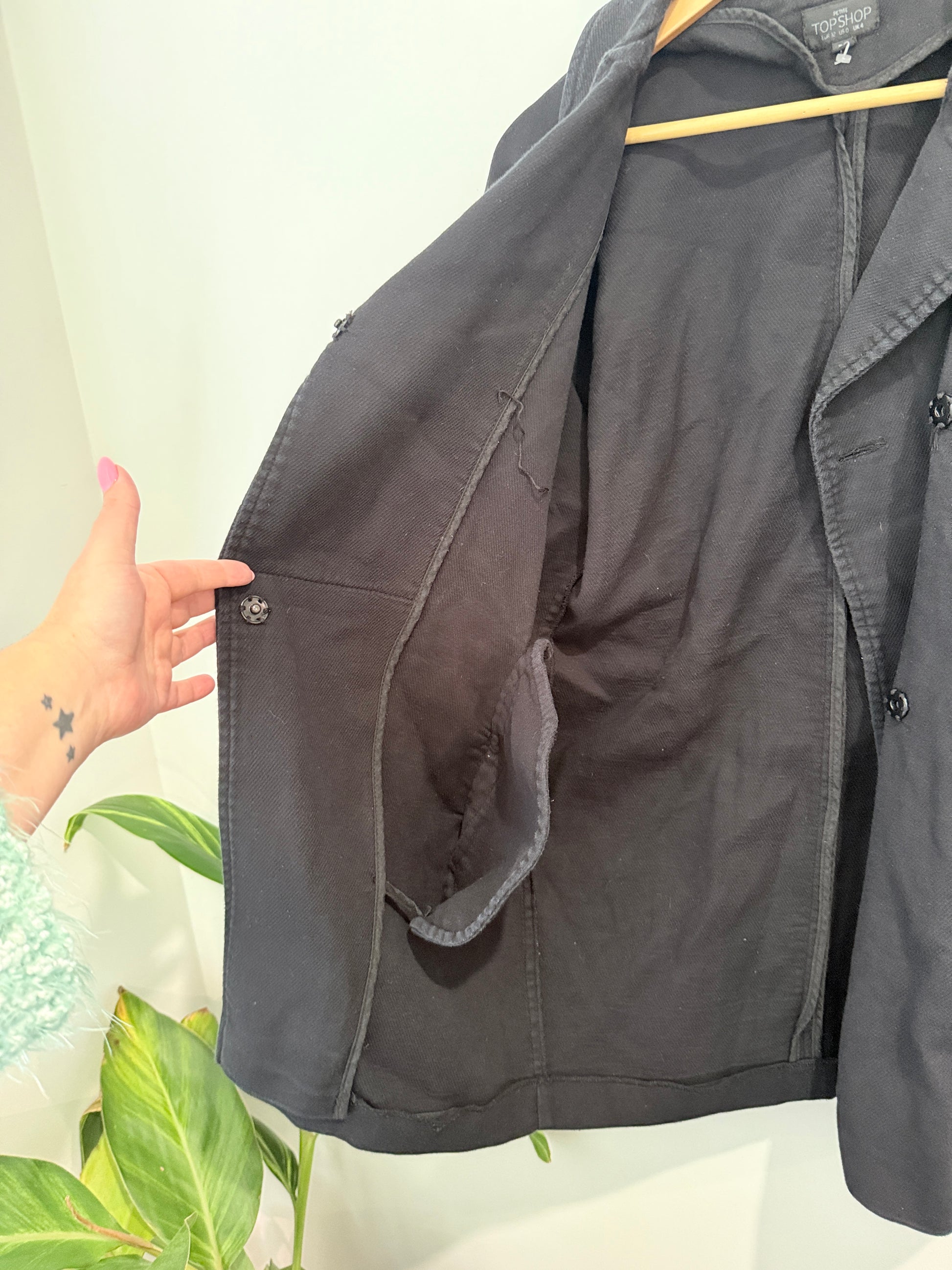 Topshop Trench Coat Size 4