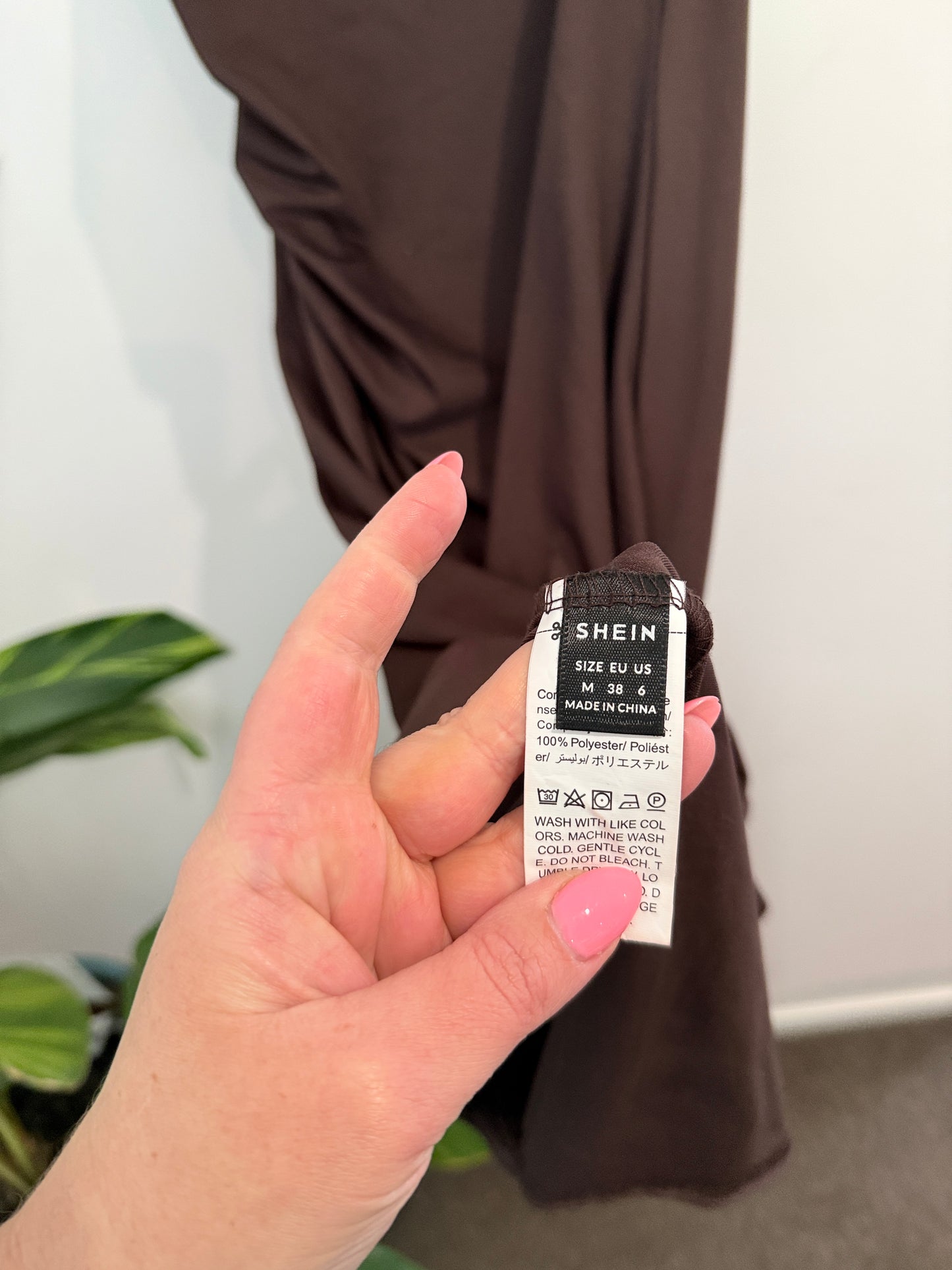 Shein Ruched Dress Size M