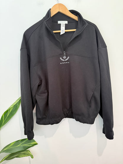 Garage Quarter-zip Sweatshirt Size M